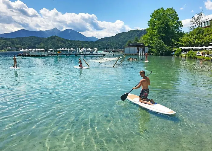 Amerika-holzer & 4* Sankt Kanzian am Klopeiner See